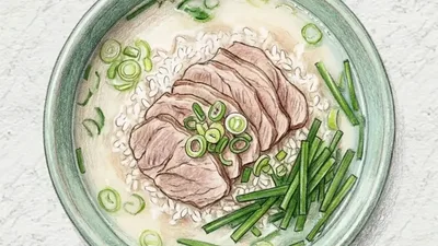 Pork Soup Rice